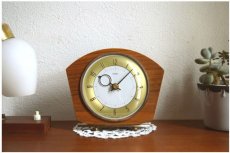画像11: Metamec 木製のアンティーク置き時計 (11)