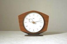 画像1: Metamec 木製のアンティーク置き時計 (1)