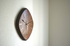 画像4: Junghans チークのアンティーク壁掛け時計 (4)