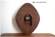 画像13: Junghans チークのアンティーク壁掛け時計 (13)