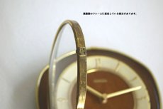 画像7: ANKRA 木と真鍮のアンティーク掛け時計 (7)