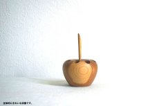 画像2: 木製のリンゴの置物 (2)