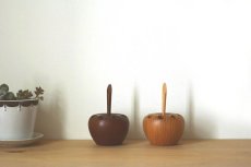 画像7: 木製のリンゴの置物 (7)