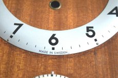 画像9: Westerstrands チークの壁掛け時計 (9)