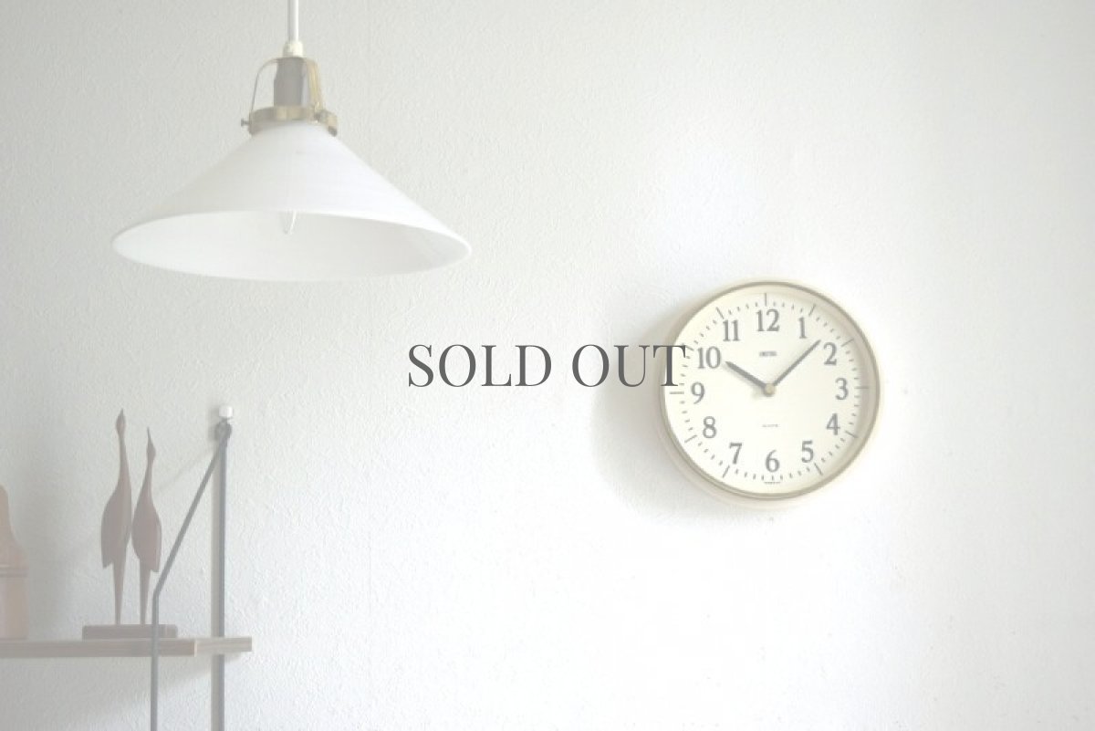 画像6: Smiths ガラスと真鍮の壁掛け時計 (6)