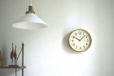 画像6: Smiths ガラスと真鍮の壁掛け時計 (6)
