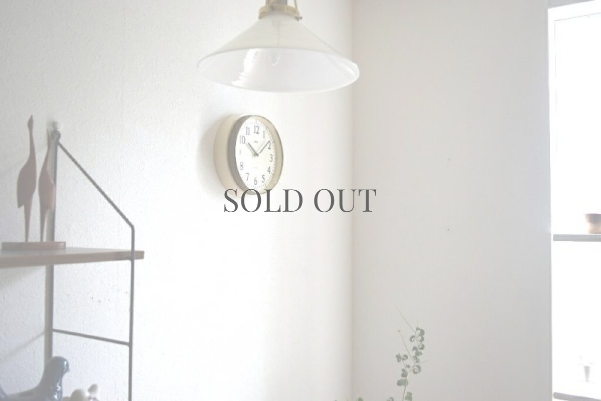 画像5: Smiths ガラスと真鍮の壁掛け時計 (5)