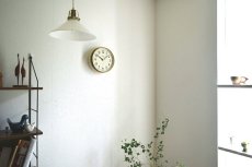 画像3: Smiths ガラスと真鍮の壁掛け時計 (3)