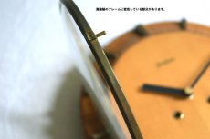 画像10: Junghans 木と真鍮の掛け時計 (10)