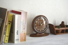 画像5: Metamec 木製置き時計  (5)