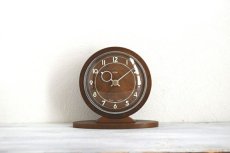 画像1: Metamec 木製置き時計  (1)