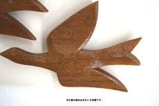 画像7: 鳥の壁掛けオブジェ (7)