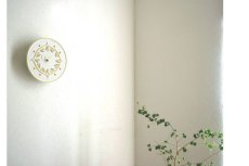 画像2: Gustavsberg Britt Louise Sundell グスタフスベリ 陶器の壁掛け時計 (2)