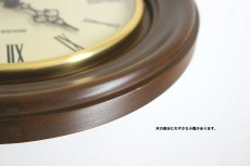 画像9: ANKRA 木と真鍮の掛け時計 (9)