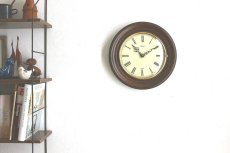 画像2: ANKRA 木と真鍮の掛け時計 (2)
