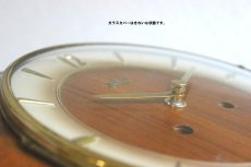 画像6: Hermle チークと真鍮の壁掛け時計 (6)