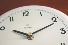 画像8: Junghans 金属と真鍮の壁掛け時計 (8)