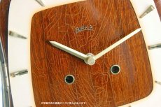 画像7: BIRKA 木と真鍮の置き時計 (7)