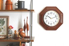 画像5: KIENZLE 陶器の壁掛け時計 (5)