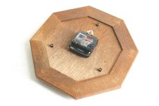 画像11: ドイツの木製壁掛け時計 (11)
