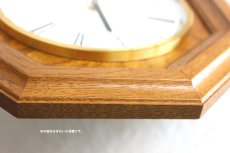 画像9: ドイツの木製壁掛け時計 (9)