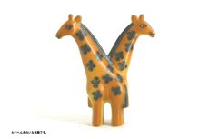 画像2: Gustavsberg Lisa Larson  Noaks Ark Giraffes グスタフスベリ リサ・ラーソン ノアの箱舟キリン 陶器のフィギュア (2)