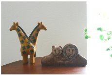 画像9: Gustavsberg Lisa Larson  Noaks Ark Giraffes グスタフスベリ リサ・ラーソン ノアの箱舟キリン 陶器のフィギュア (9)