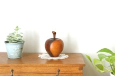画像4: 木製のりんごの置物 (4)
