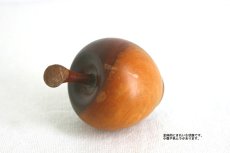 画像2: 木製のりんごの置物 (2)