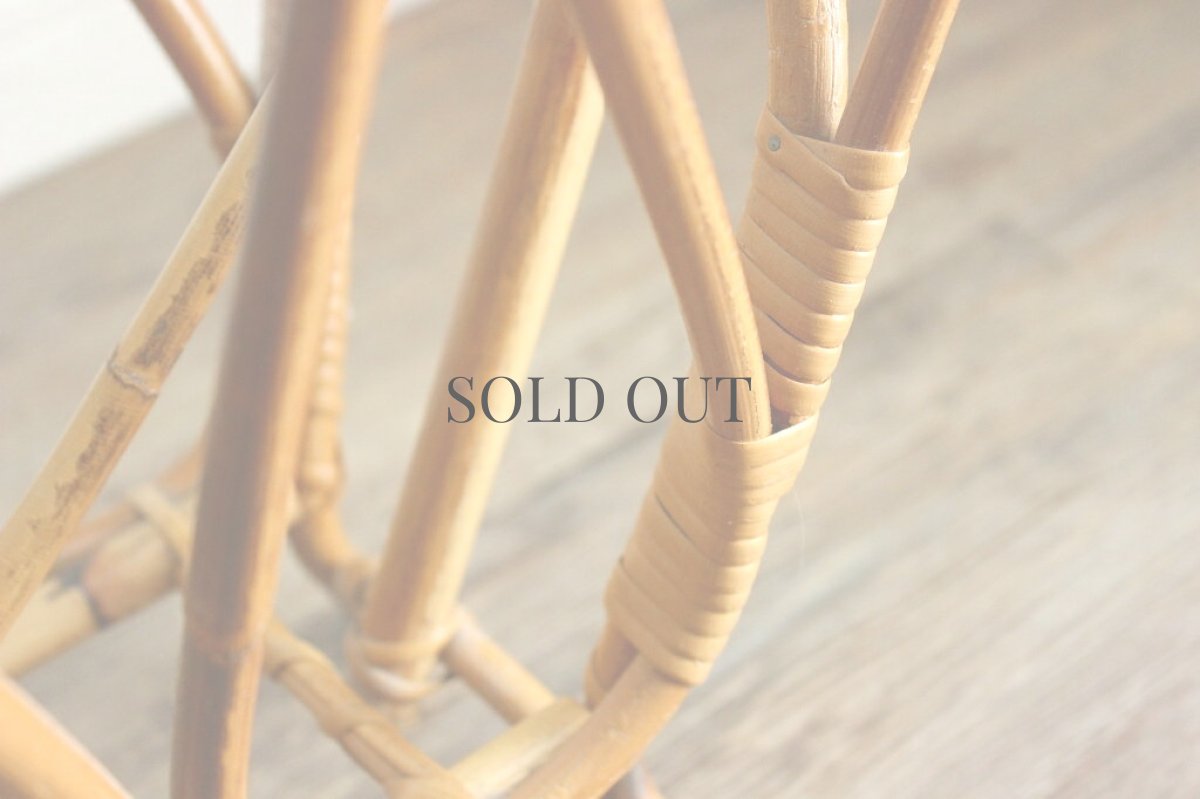 画像6: 籐のマガジンラック (6)