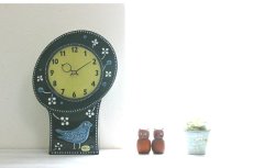 画像6: Rorstrand Sylvia Leuchovius ロールストランド 陶器の壁掛け時計 (6)