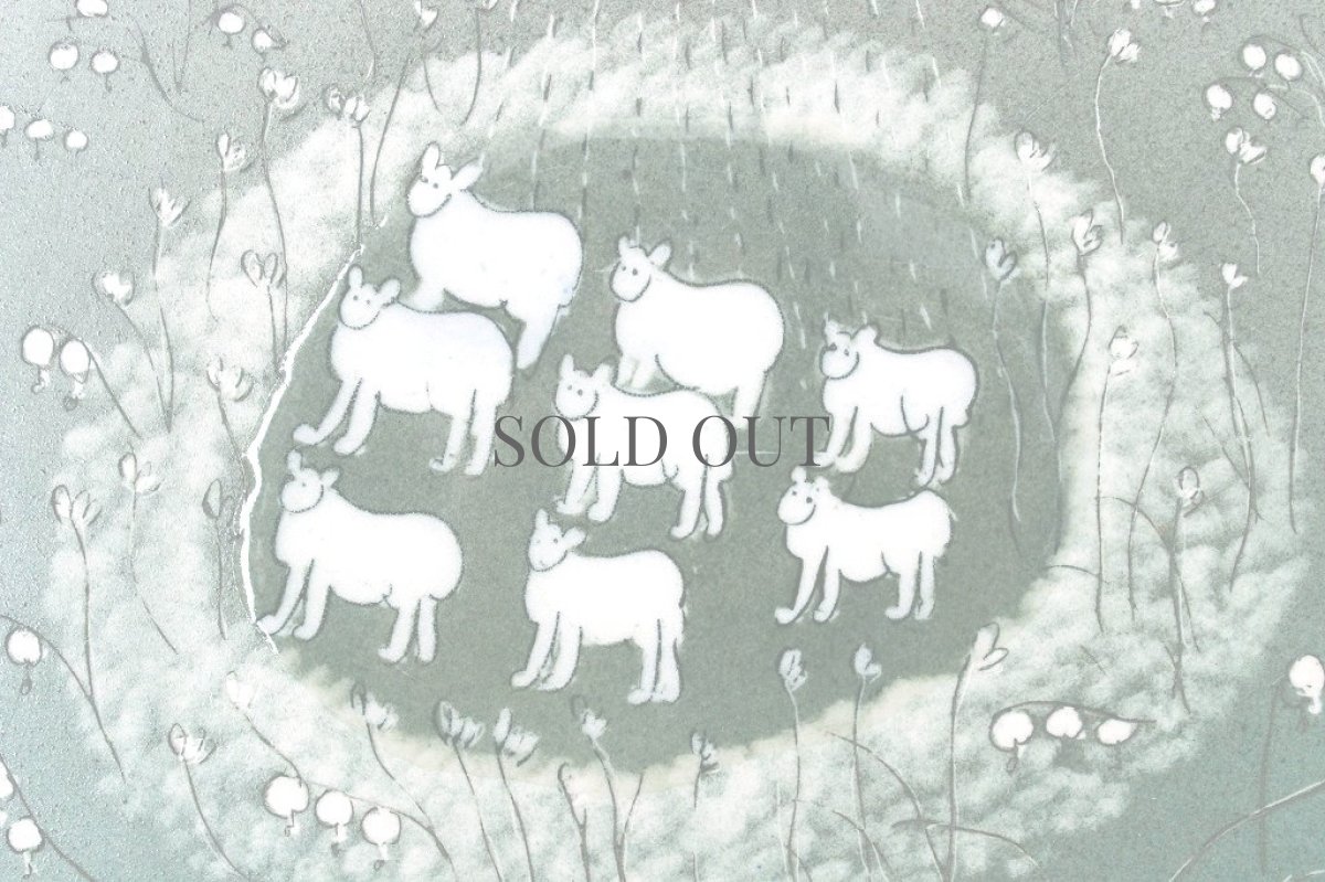 画像4: ARABIA  Helja Liukko-Sundstrom アラビア アラビア ヘルヤ・リウッコ・スンドストロム 陶板画 (4)