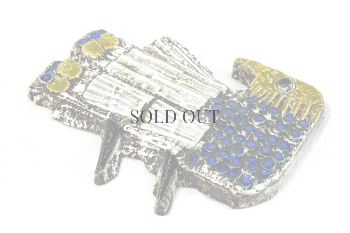 画像2: Gustavsberg Lisa Larson Vaggplattor グスタフスベリ リサ・ラーソン 鳥の陶板 (2)