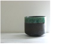 画像1: 陶器のプランターカバー (1)