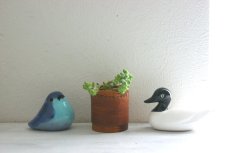 画像5: 陶器の鳥の置物 (5)