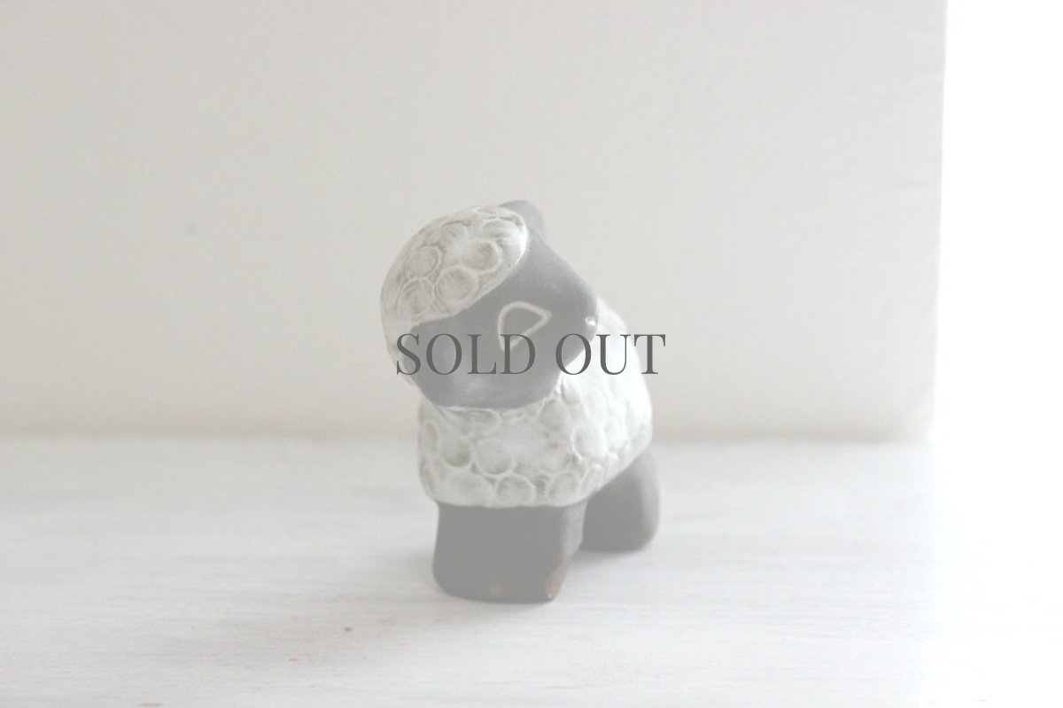 画像2: Tallberg keramik 陶器の羊の置物　 (2)