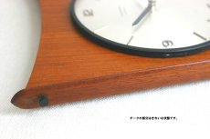 画像7: Junghans チークの壁掛け時計 (7)