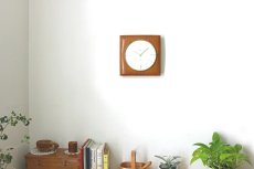 画像13: Junghans チークと真鍮の壁掛け時計 (13)