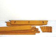 画像9: 北欧ヴィンテージ　木製のウォールシェルフ (9)
