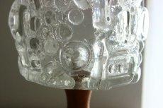 画像11: Smalandshyttan ガラスと木のテーブルランプ (11)