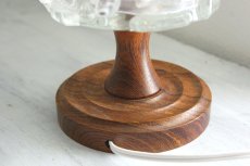 画像14: Smalandshyttan ガラスと木のテーブルランプ (14)