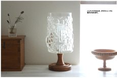 画像5: Smalandshyttan ガラスと木のテーブルランプ (5)