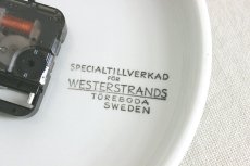 画像6: ヴィンテージ アンティーク ミッドセンチュリー レトロ Rorstrand Westerstrands Marianne Westman ロールストランド マリアンヌ・ウエストマン 陶器の壁掛け時計 (6)