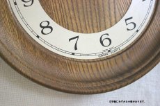 画像3: ヴィンテージ アンティーク ミッドセンチュリー レトロ ドイツ Junghans 木製の壁掛け時計 (3)