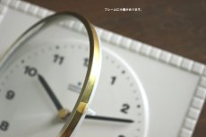 画像5: ヴィンテージ アンティーク ミッドセンチュリー レトロ ドイツ Junghans 陶器の壁掛け時計 (5)