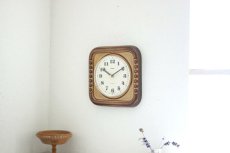 画像12: ヴィンテージ アンティーク ミッドセンチュリー レトロ ドイツ STAIGER 陶器の壁掛け時計 (12)