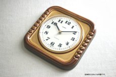 画像2: ヴィンテージ アンティーク ミッドセンチュリー レトロ ドイツ STAIGER 陶器の壁掛け時計 (2)