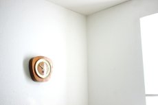 画像13: ヴィンテージ アンティーク ミッドセンチュリー レトロ 木製 ドイツ Garant チーク 壁掛け時計 (13)