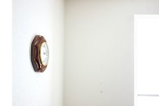 画像10: ミッドセンチュリー レトロ ドイツ製 KIENZLE 陶器の壁掛け時計 (10)