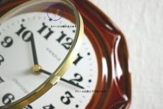 画像4: ミッドセンチュリー レトロ ドイツ製 KIENZLE 陶器の壁掛け時計 (4)